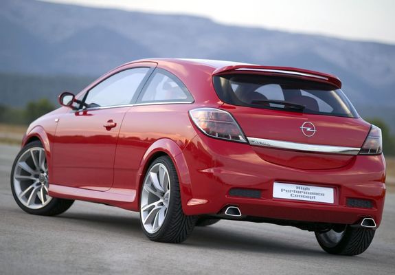 Opel Astra GTC High Performance Concept (H) 2004 pictures