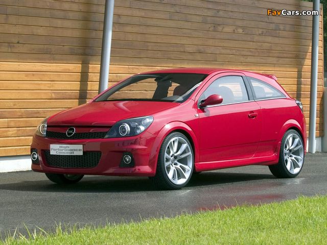 Opel Astra GTC High Performance Concept (H) 2004 wallpapers (640 x 480)