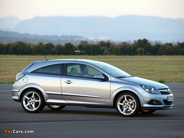 Opel Astra GTC (H) 2005–11 images (640 x 480)