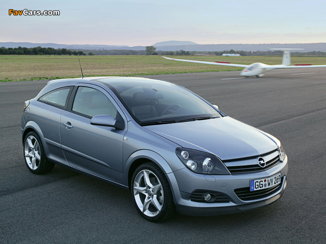 Opel Astra GTC (H) 2005–11 pictures (640 x 480)