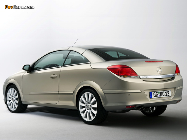 Opel Astra TwinTop (H) 2006–10 pictures (640 x 480)