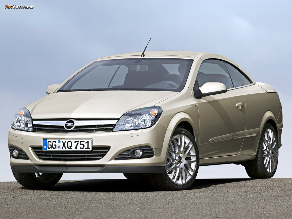Opel Astra TwinTop (H) 2006–10 pictures (1024 x 768)