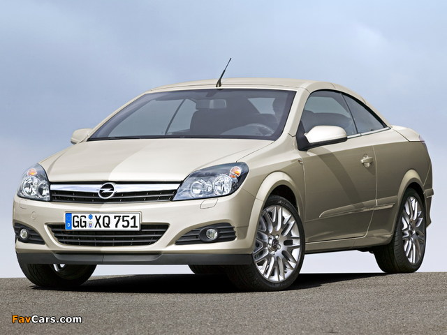 Opel Astra TwinTop (H) 2006–10 pictures (640 x 480)