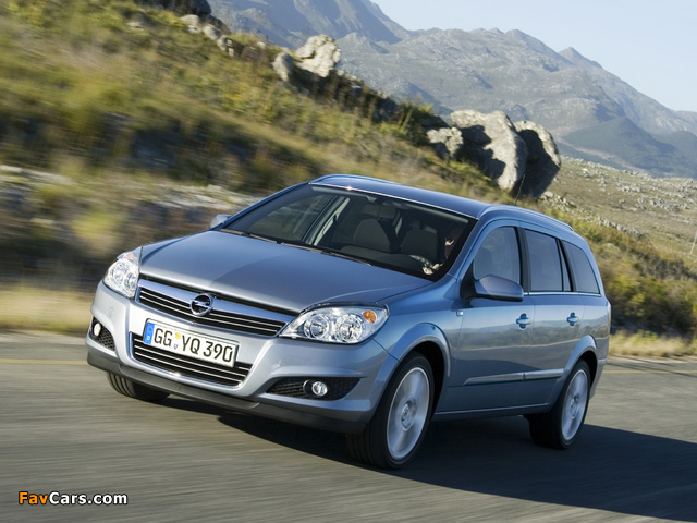 Opel Astra Caravan (H) 2007 images (640 x 480)