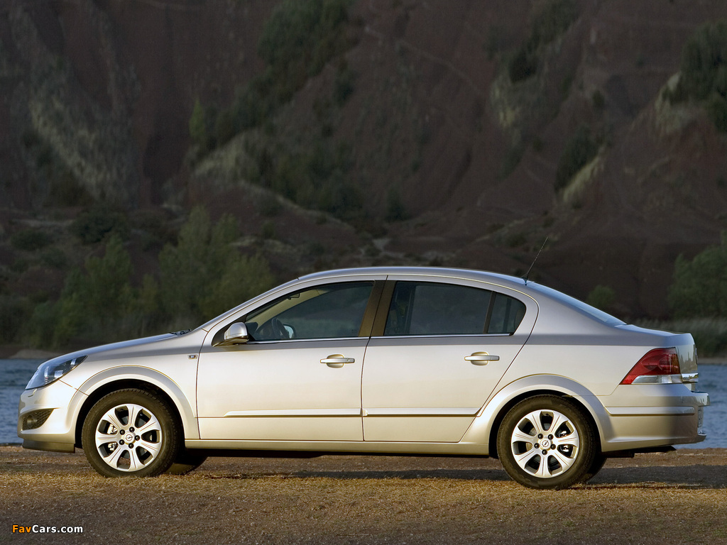 Opel Astra Sedan (H) 2007 images (1024 x 768)