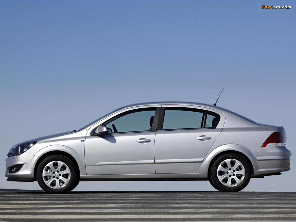 Opel Astra Sedan (H) 2007 photos (1024 x 768)