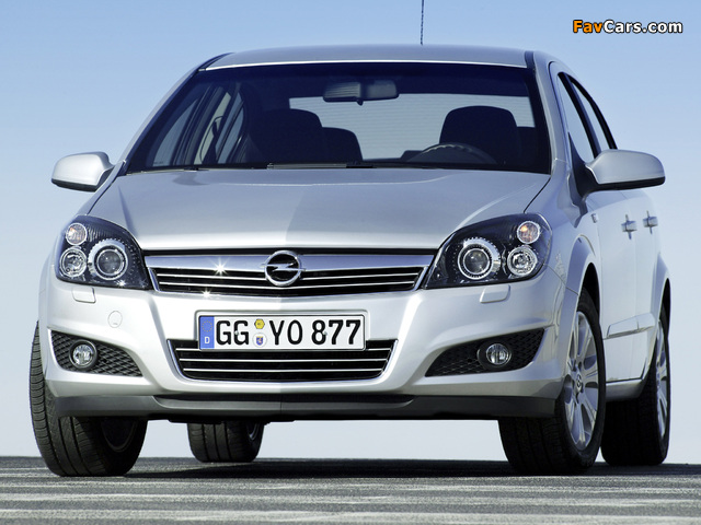 Opel Astra Sedan (H) 2007 photos (640 x 480)