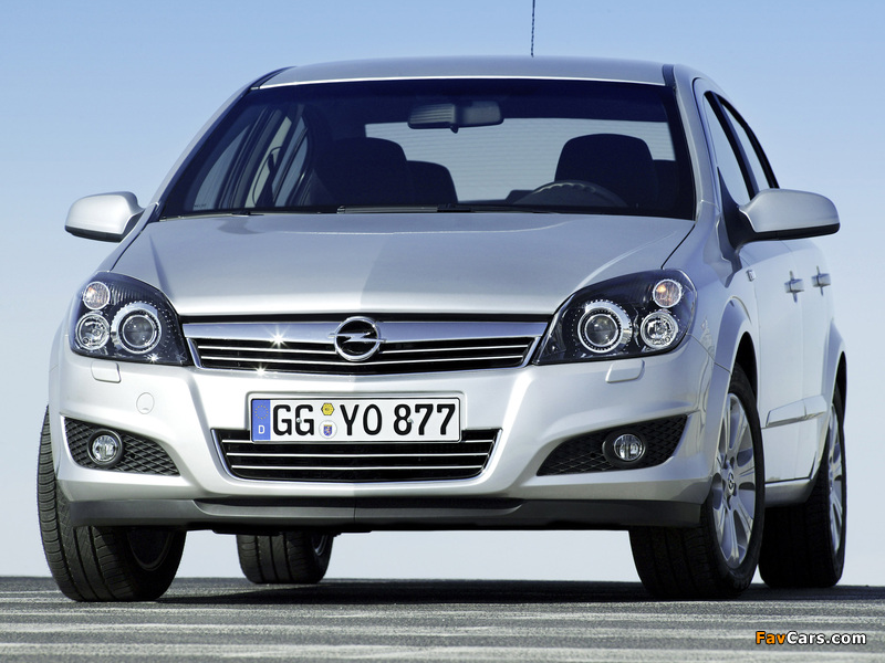 Opel Astra Sedan (H) 2007 photos (800 x 600)