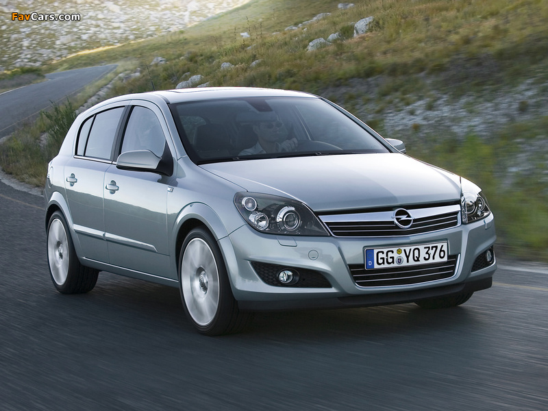 Opel Astra Hatchback (H) 2007 photos (800 x 600)