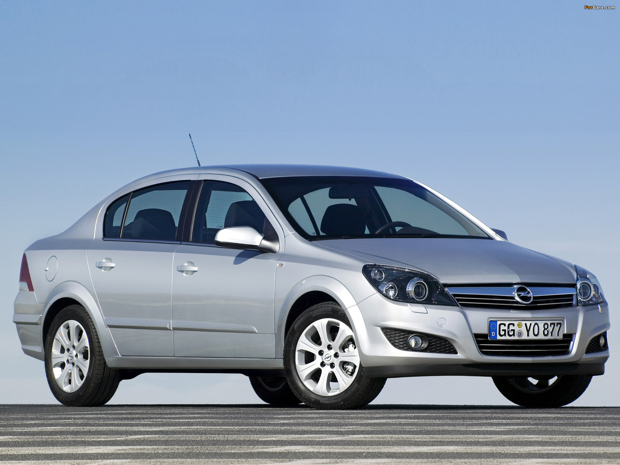 Opel Astra Sedan (H) 2007 pictures (2048 x 1536)