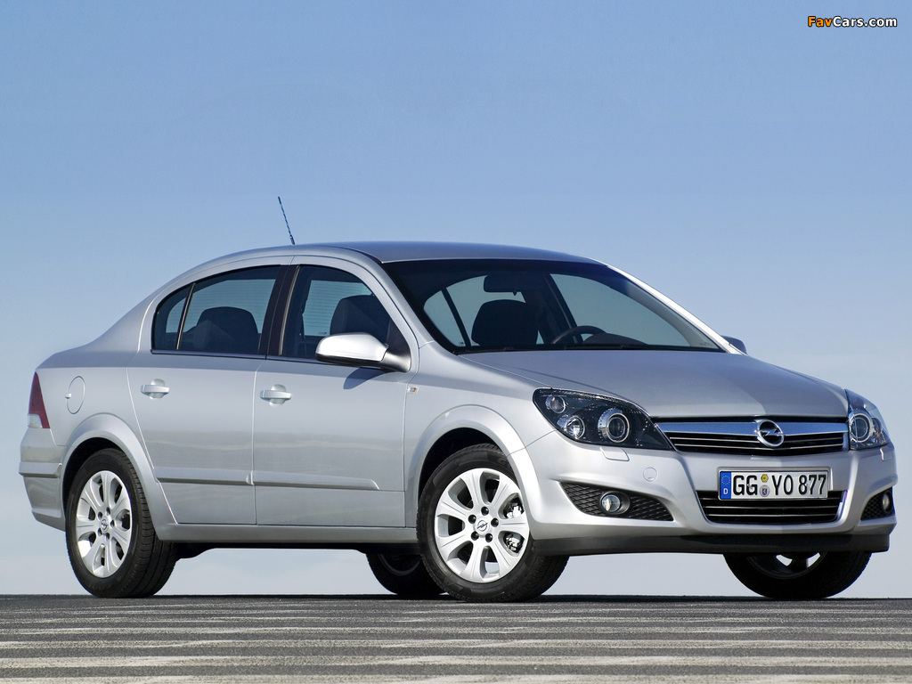 Opel Astra Sedan (H) 2007 pictures (1024 x 768)