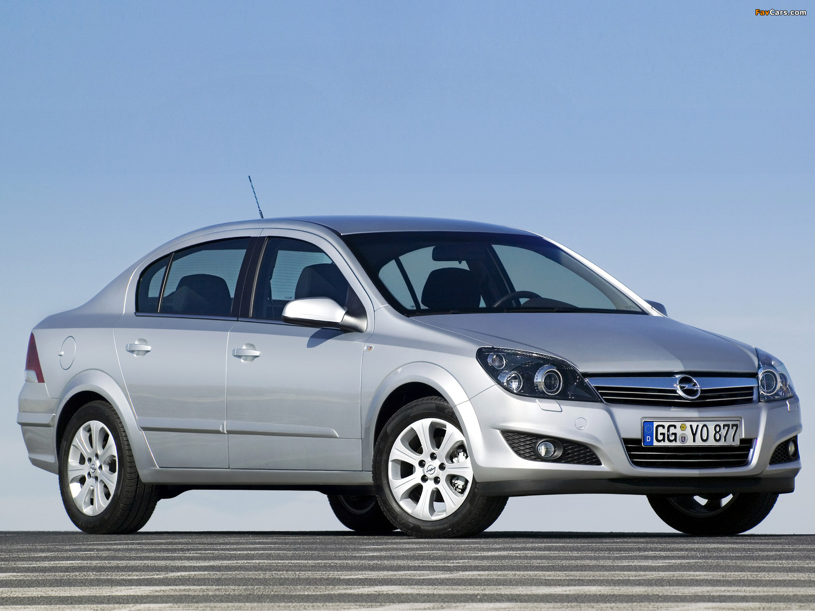 Opel Astra Sedan (H) 2007 pictures (1600 x 1200)