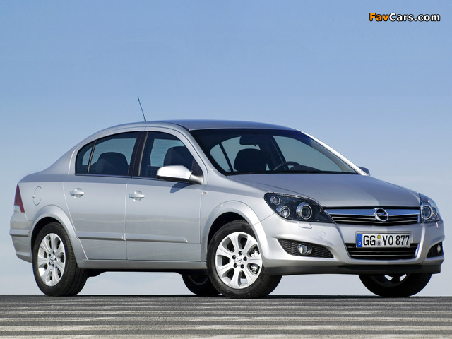 Opel Astra Sedan (H) 2007 pictures (640 x 480)
