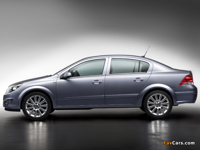 Opel Astra Sedan (H) 2007 pictures (640 x 480)