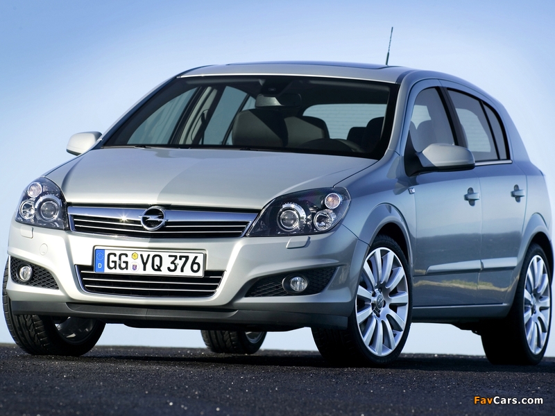 Opel Astra Hatchback (H) 2007 wallpapers (800 x 600)
