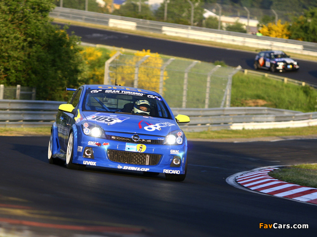 Opel Astra OPC 24-hour Nürburgring (H) 2008 photos (640 x 480)