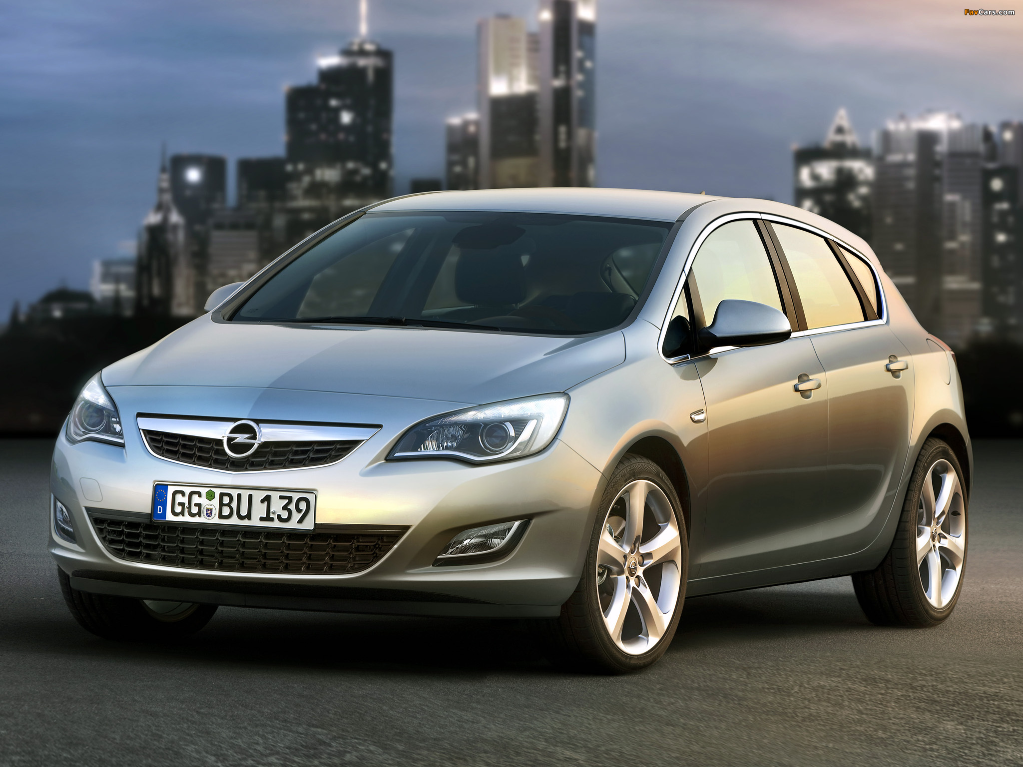 Opel Astra 5-door (J) 2009 images (2048 x 1536)