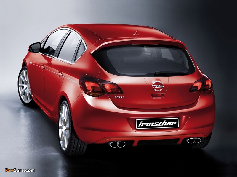 Irmscher Opel Astra 5-door (J) 2009 photos (800 x 600)