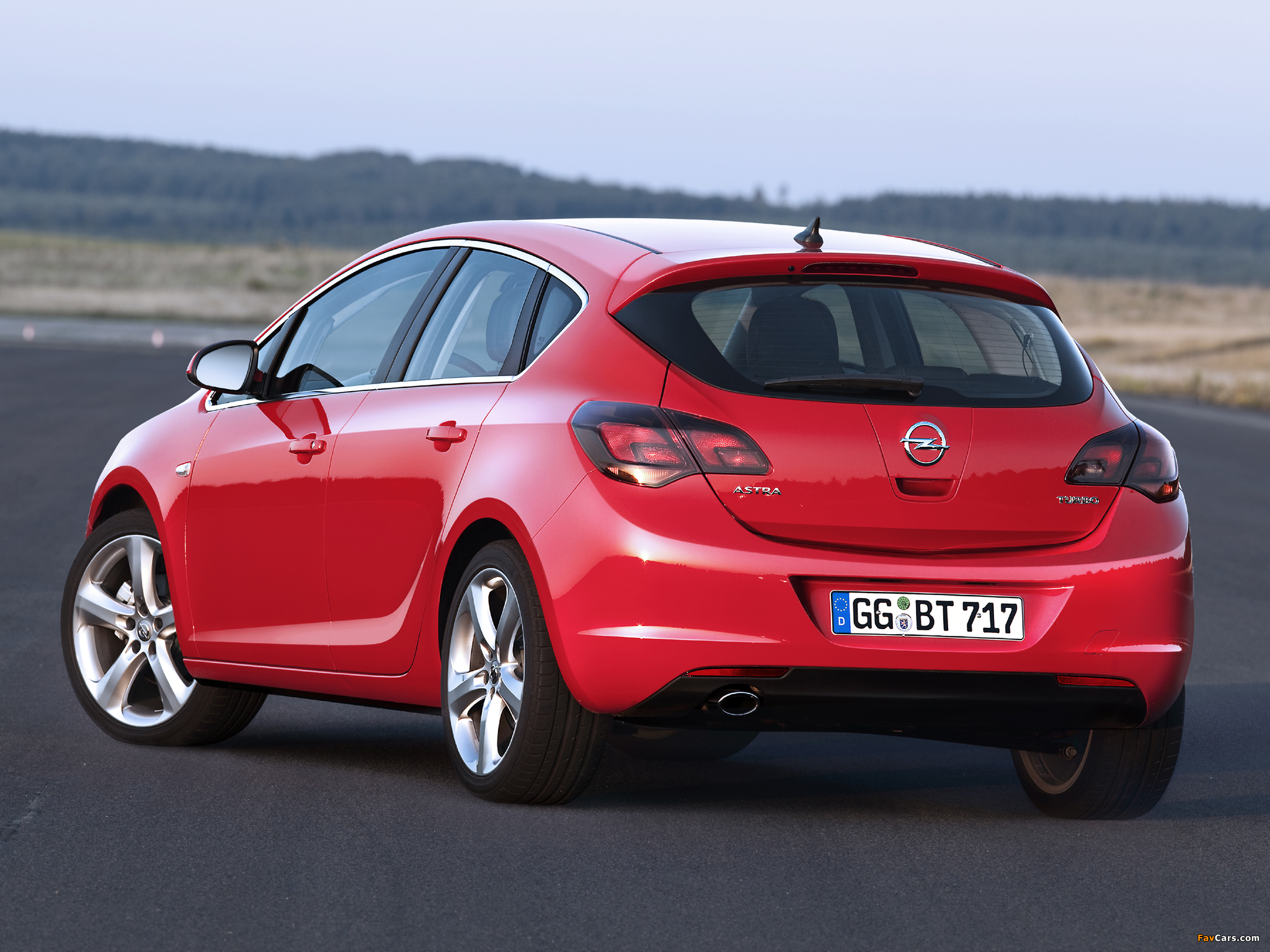 Opel Astra 5-door (J) 2009 photos (2048 x 1536)