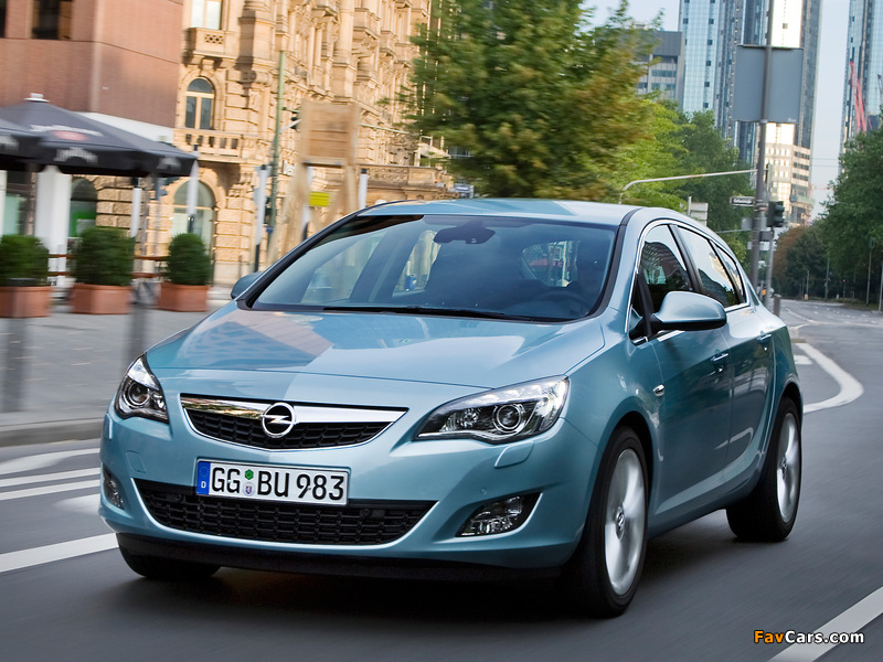 Opel Astra 5-door (J) 2009 pictures (800 x 600)