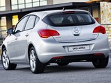 Opel Astra 5-door ZA-spec (J) 2010 photos