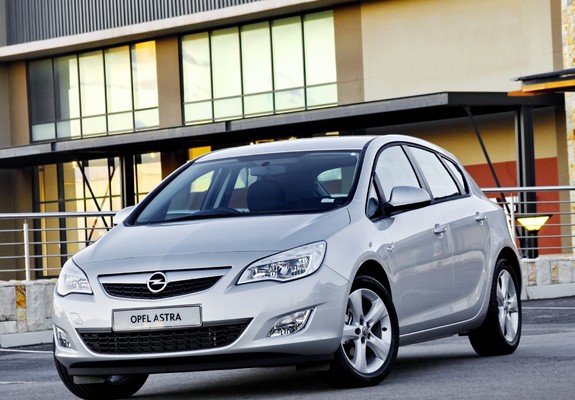 Opel Astra 5-door ZA-spec (J) 2010 pictures