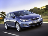 Opel Astra Sports Tourer (J) 2010–12 pictures