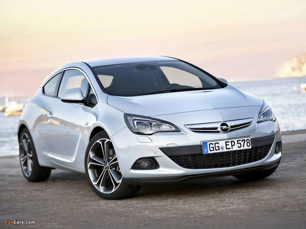 Opel Astra GTC (J) 2011 images (1024 x 768)