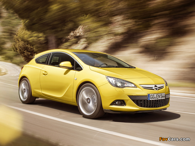 Opel Astra GTC (J) 2011 images (640 x 480)