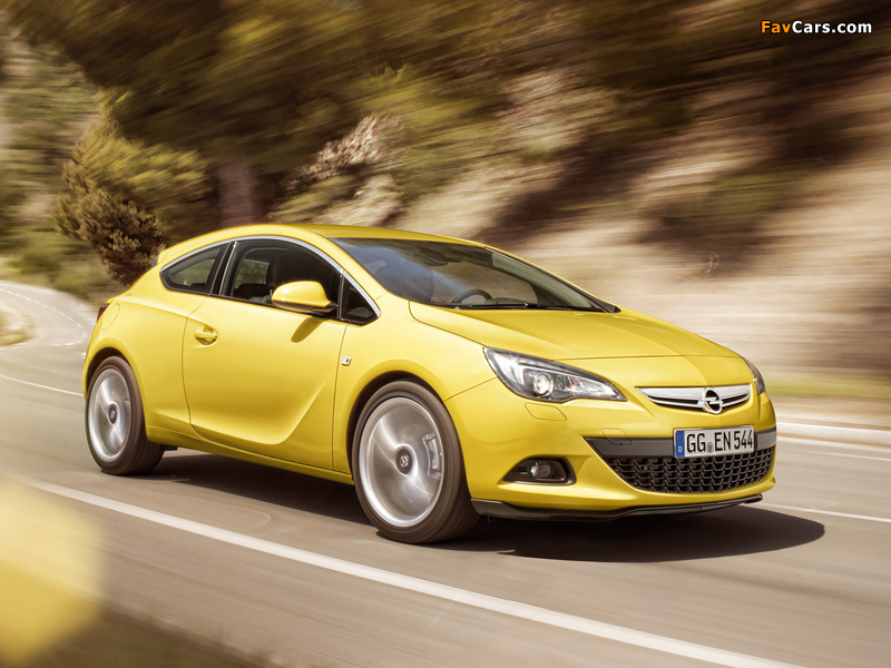 Opel Astra GTC (J) 2011 images (800 x 600)