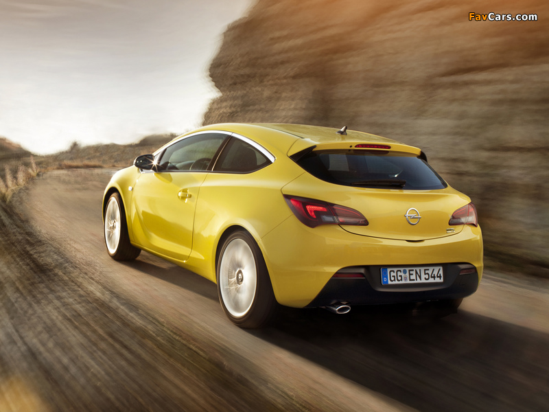 Opel Astra GTC (J) 2011 photos (800 x 600)