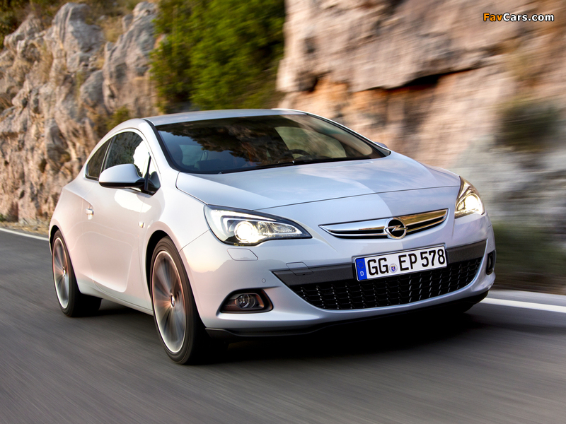 Opel Astra GTC (J) 2011 pictures (800 x 600)