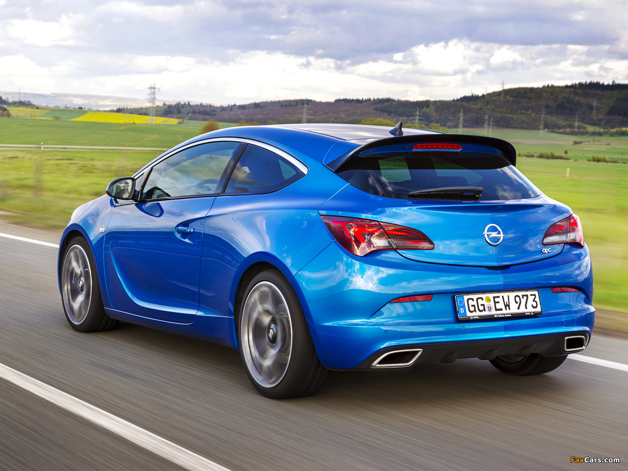 Opel Astra OPC (J) 2011 wallpapers (1280 x 960)