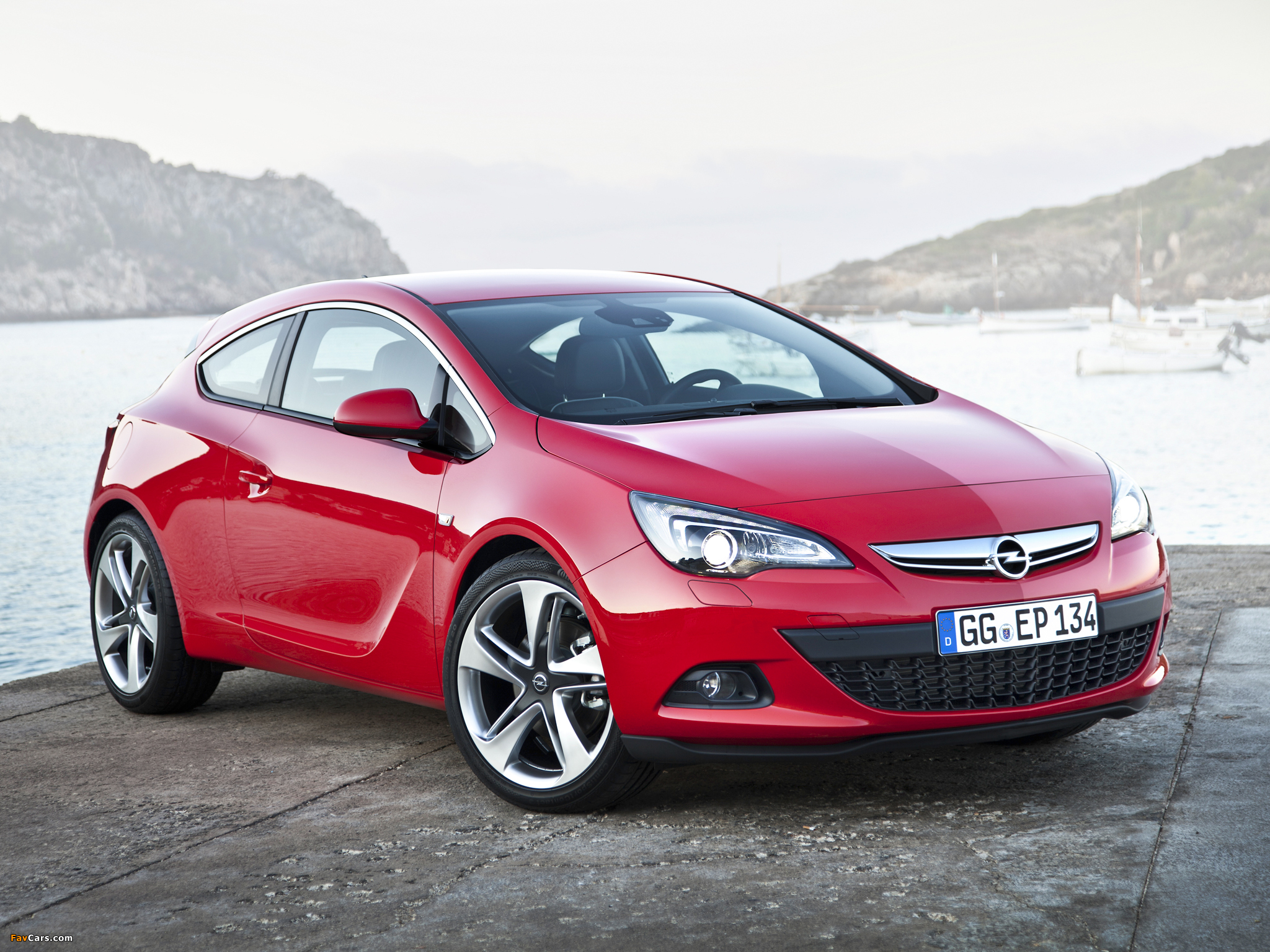 Opel Astra GTC (J) 2011 wallpapers (2048 x 1536)