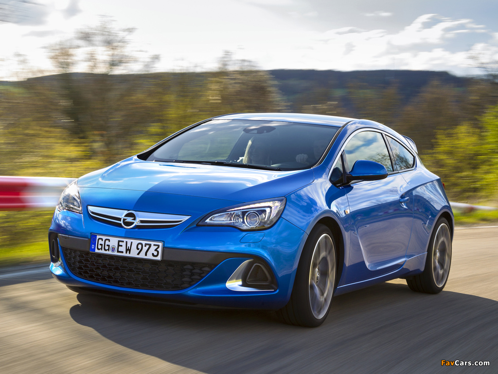 Opel Astra OPC (J) 2011 wallpapers (1024 x 768)