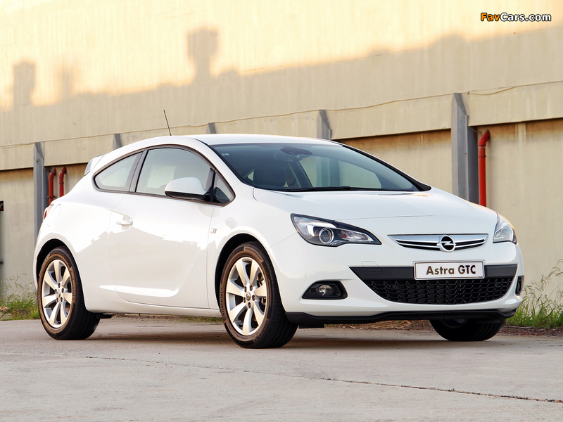 Opel Astra GTC ZA-spec (J) 2012 images (800 x 600)