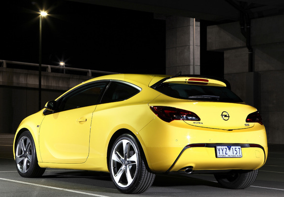 Opel Astra GTC AU-spec (J) 2012–13 images
