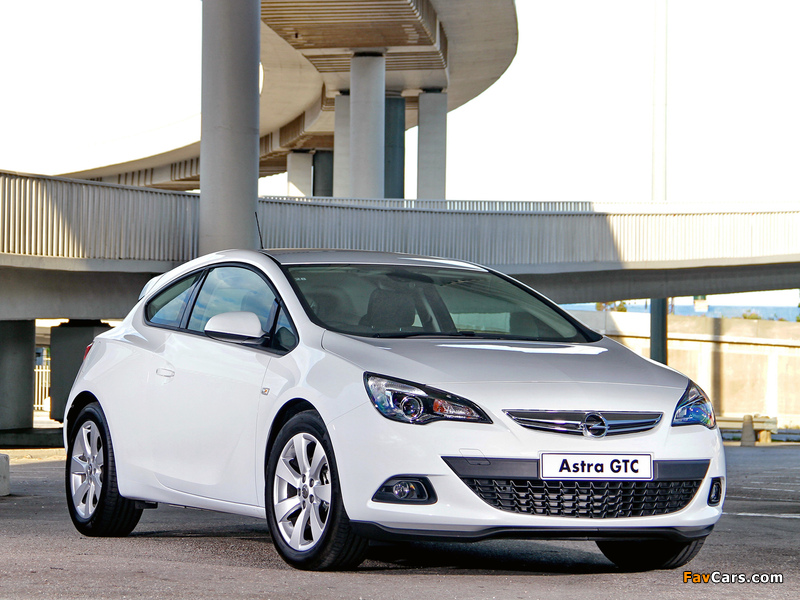 Opel Astra GTC ZA-spec (J) 2012 images (800 x 600)