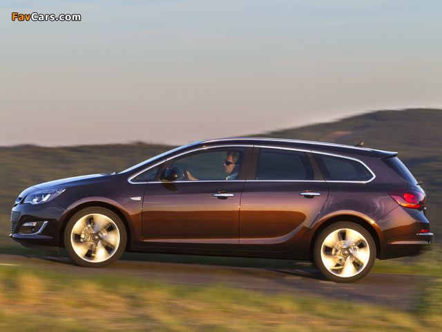 Opel Astra Sports Tourer (J) 2012 images (640 x 480)