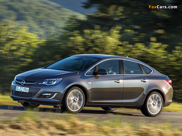 Opel Astra Sedan (J) 2012 images (640 x 480)