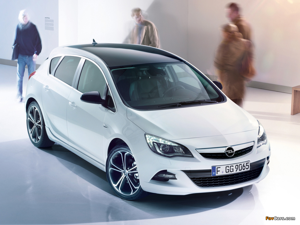 Opel Astra Color Edition (J) 2012 images (1024 x 768)