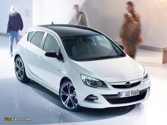 Opel Astra Color Edition (J) 2012 images (640 x 480)