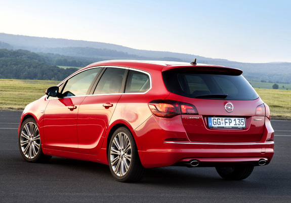 Opel Astra BiTurbo Sports Tourer (J) 2012 images