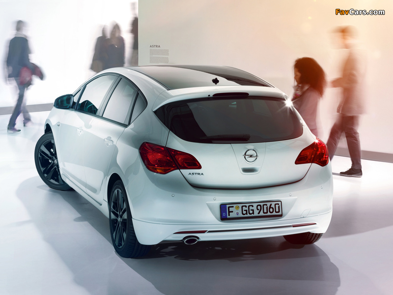 Opel Astra Color Edition (J) 2012 images (800 x 600)