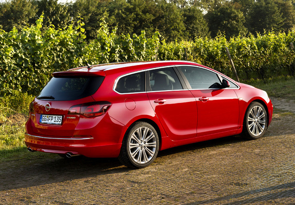 Opel Astra BiTurbo Sports Tourer (J) 2012 photos