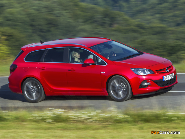 Opel Astra BiTurbo Sports Tourer (J) 2012 photos (640 x 480)