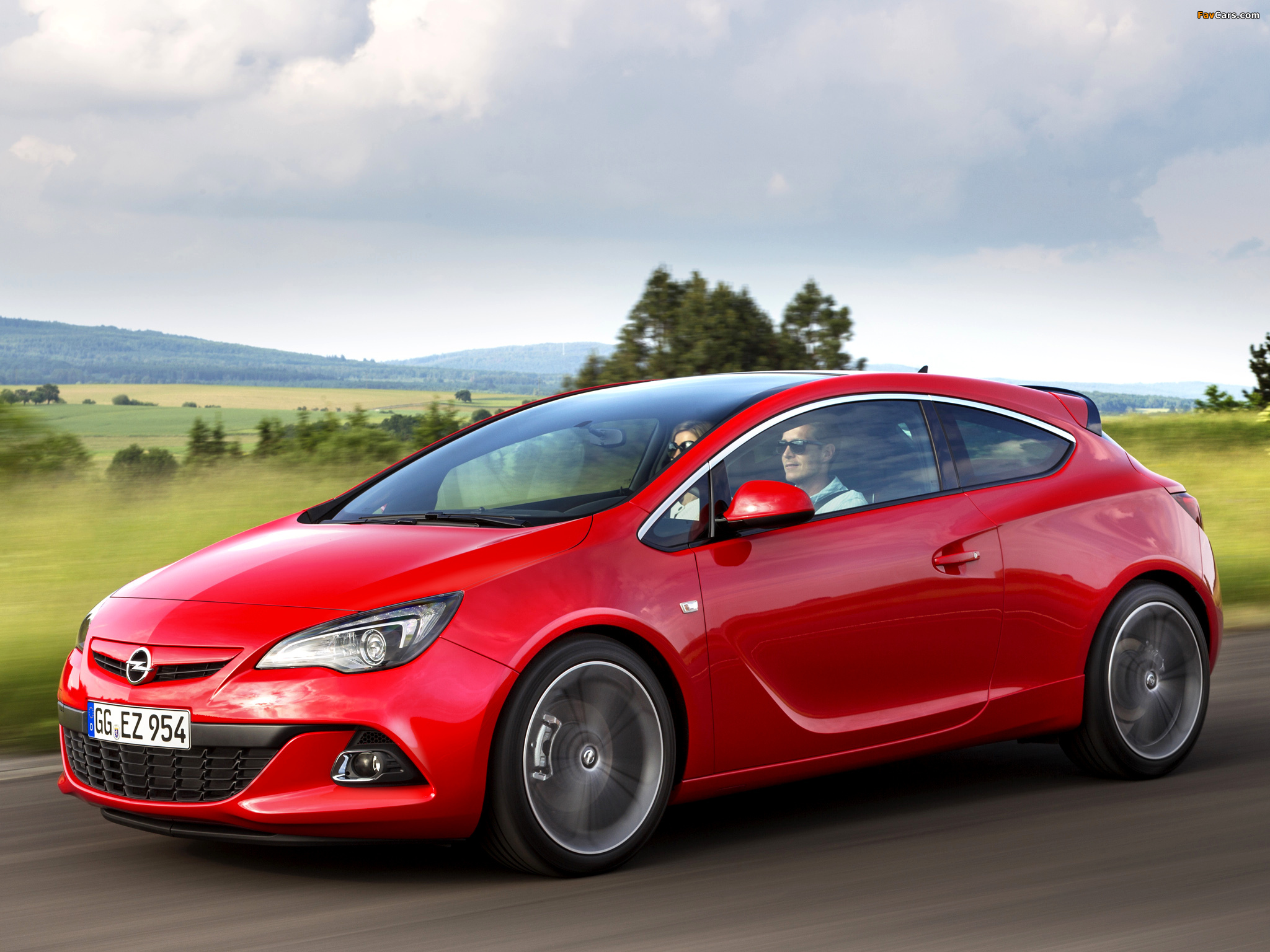 Opel Astra GSI BiTurbo Panoramic (J) 2012 pictures (2048 x 1536)