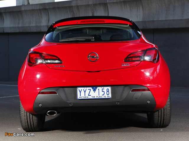 Opel Astra GTC AU-spec (J) 2012–13 pictures (640 x 480)
