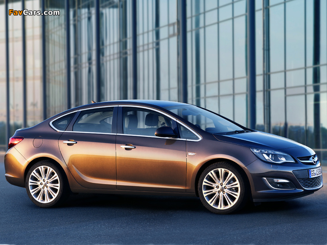 Opel Astra Sedan (J) 2012 pictures (640 x 480)