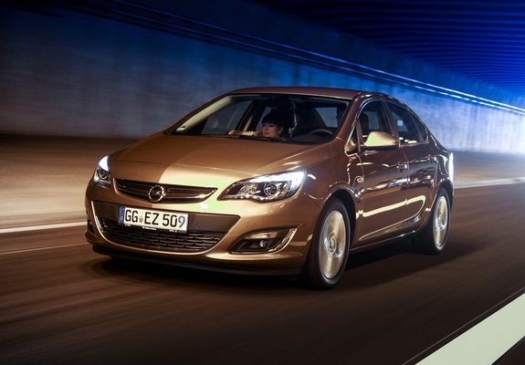 Opel Astra Sedan (J) 2012 pictures
